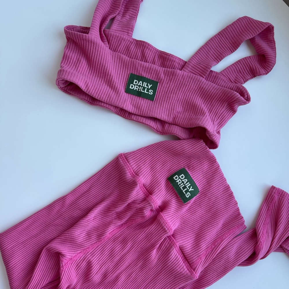 Daily Drills Ribbed Bra